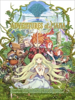 Game box artwork for Adventures of Mana
