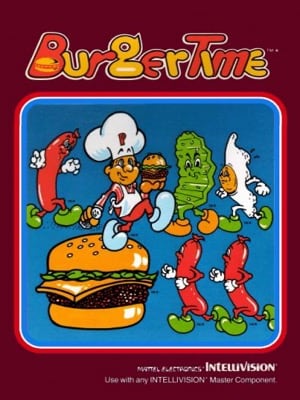 Game box artwork for Burger Time