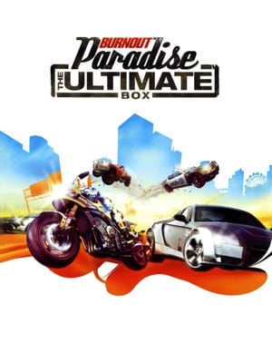 Game box artwork for Burnout Paradise: The Ultimate Box