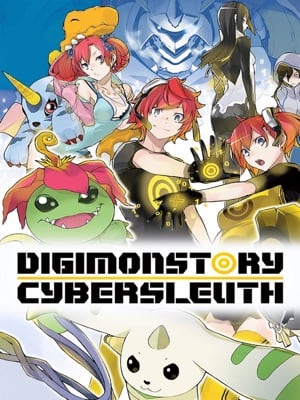 Game box artwork for Digimon Story Cyber Sleuth