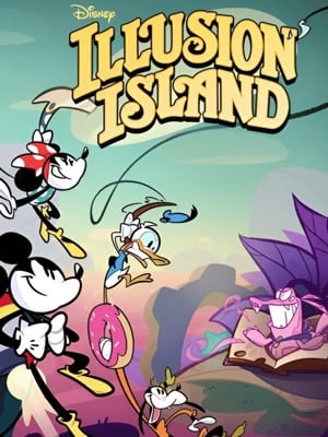 Game box artwork for Disney Illusion Island