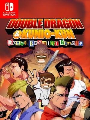 Game box artwork for Double Dragon & Kunio-Kun Retro Brawler Bundle