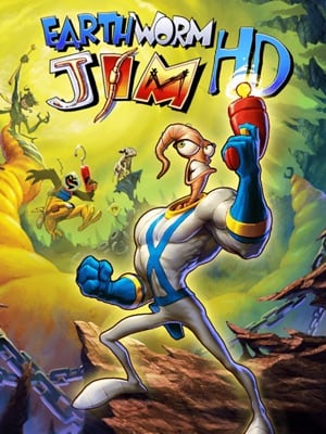 Game box artwork for Earthworm Jim HD