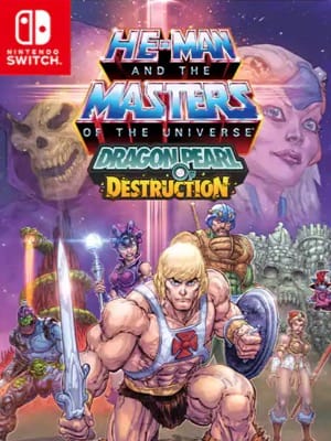 Game box artwork for He-Man and the Masters of the Universe: Dragon Pearl of Destruction