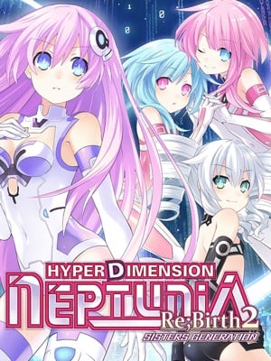 Game box artwork for Hyperdimension Neptunia Re;Birth2: Sisters Generation