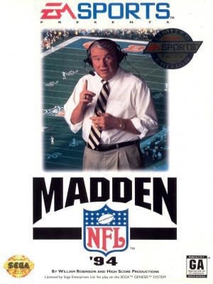 Madden NFL '94 cover