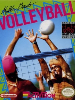 Game box artwork for Malibu Beach Volleyball