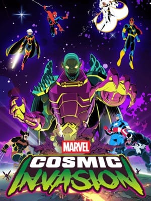 Game box artwork for Marvel Cosmic Invasion