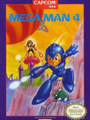 Game box artwork for Mega Man 4