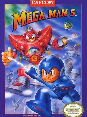 Game box artwork for Mega Man 5