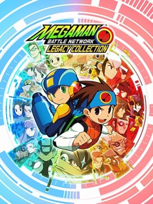 Game box artwork for Mega Man Battle Network Legacy Collection