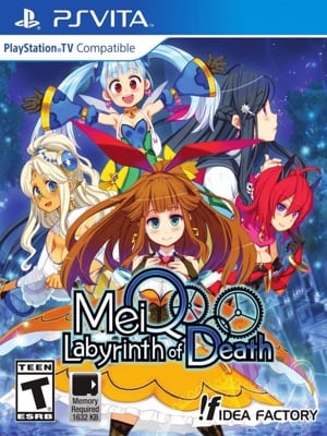 Game box artwork for MeiQ: Labyrinth of Death
