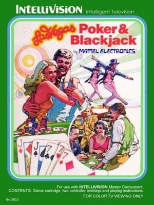 Game box artwork for Poker & Blackjack