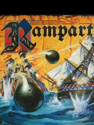 Game box artwork for Rampart