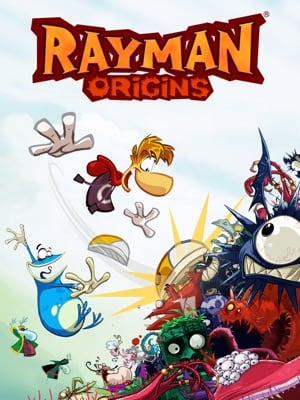 Game box artwork for Rayman Origins