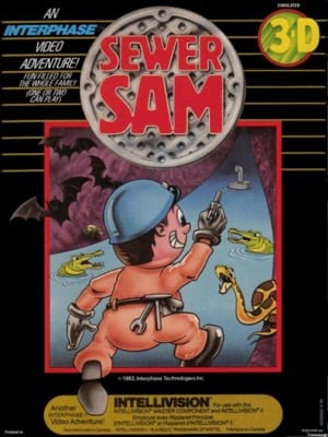 Game box artwork for Sewer Sam