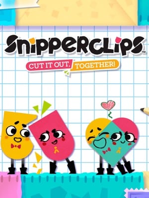 Game box artwork for Snipperclips Plus: Cut it out, Together! 