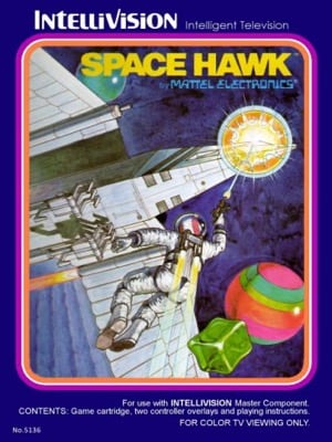 Game box artwork for Space Hawk