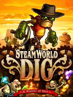Game box artwork for Steamworld Dig