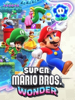Game box artwork for Super Mario Bros. Wonder