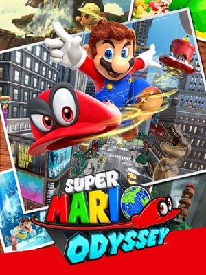 Game box artwork for Super Mario Odyssey