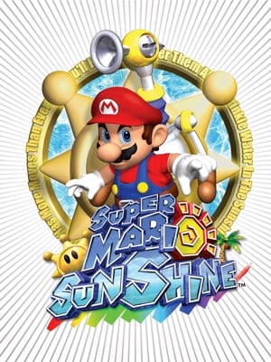 Game box artwork for Super Mario Sunshine