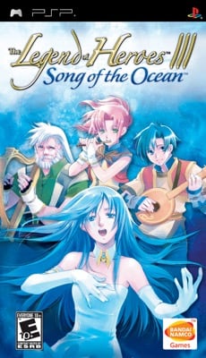 Game box artwork for The Legend of Heroes III: Song of the Ocean