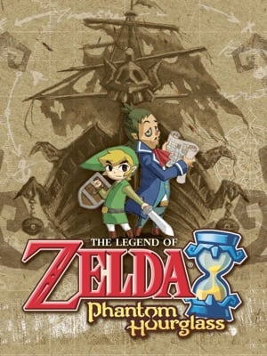 Game box artwork for The Legend of Zelda: Phantom Hourglass