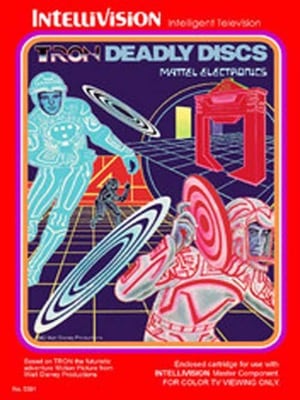 Game box artwork for Tron Deadly Discs