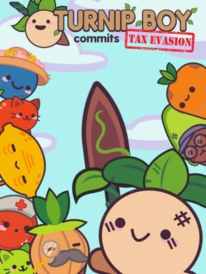 Game box artwork for Turnip Boy Commits Tax Evasion