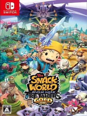 Game box artwork for Snack World: The Dungeon Crawl - Gold