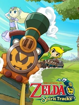 Game box artwork for The Legend of Zelda: Spirit Tracks