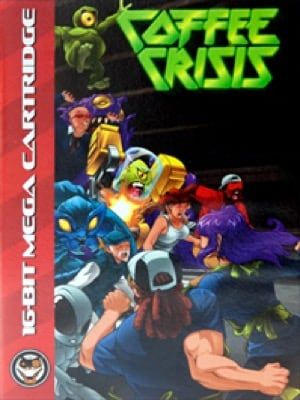 Game box artwork for Coffee Crisis