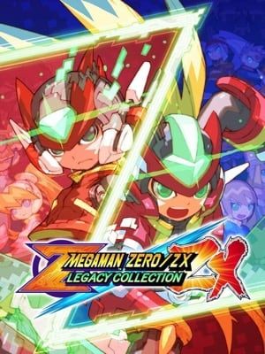 Game box artwork for Mega Man Zero/ZX Legacy Collection