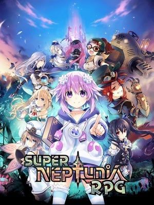 Game box artwork for Super Neptunia RPG