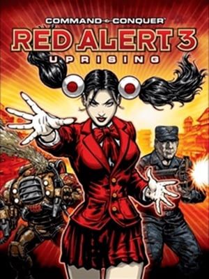 Game box artwork for Command and Conquer: Red Alert 3 - Uprising