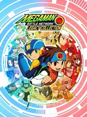 Game box artwork for Mega Man Battle Network Legacy Collection