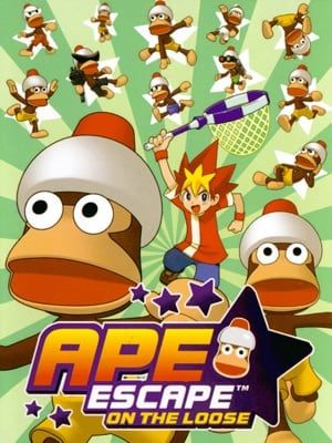 Game box artwork for Ape Escape: On the Loose