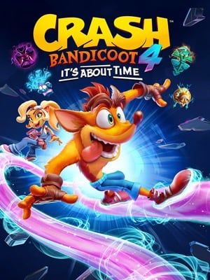 Game box artwork for Crash Bandicoot 4: It's About Time