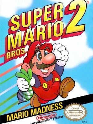 Game box artwork for Super Mario Bros. 2