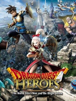 Game box artwork for Dragon Quest Heroes: The World Tree's Woe and the Blight Below