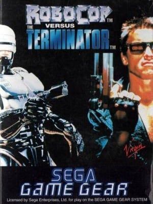 Game box artwork for RoboCop versus The Terminator