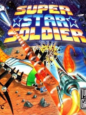 Game box artwork for Super Star Soldier
