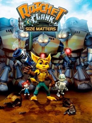 Game box artwork for Ratchet and Clank: Size Matters