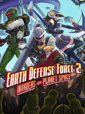 Game box artwork for Earth Defense Force 2: Invaders from Planet Space