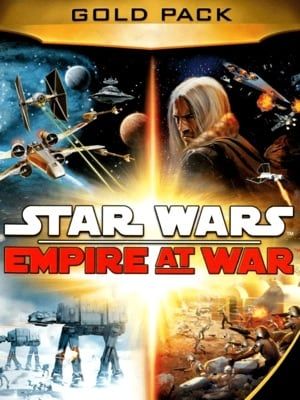 Game box artwork for Star Wars Empire at War: Gold Pack