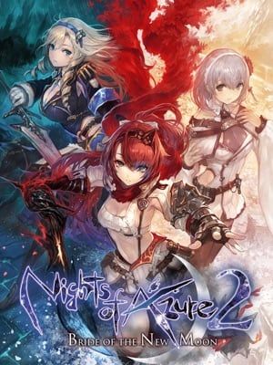 Game box artwork for Nights of Azure 2: Bride of The New Moon