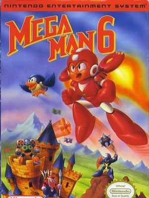 Game box artwork for Mega Man 6
