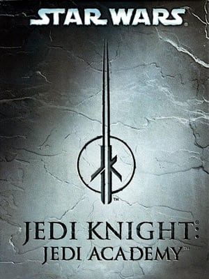 Game box artwork for Star Wars Jedi Knight: Jedi Academy