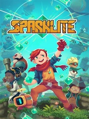 Game box artwork for Sparklite
